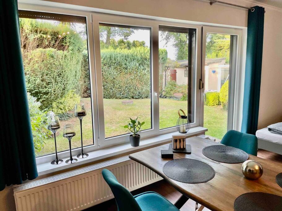 Studioappartement Mit Privatgarten In Ruhiger Wohnsiedlung 新明斯特 外观 照片